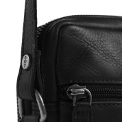 Τσαντάκι Ανδρικό ώμου Δέρμα The Chesterfield Brand Hamilton C48.116300 Μαύρο ΑΝΔΡΙΚΑ