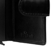 Καρτοθήκη-Πορτοφόλι Δέρμα/Αλουμίνιο The Chesterfield Brand Lagos C08.051300 Μαύρο ΑΝΔΡΙΚΑ