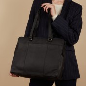 Τσάντα Γυναικεία/Χαρτοφύλακας Δέρμα The Chesterfield Brand Fidenza C38.020600 Μαύρο ΓΥΝΑΙΚΕΙΑ