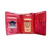 Πορτοφόλι Γυναικείο από Ιταλικό Δέρμα VERO 2001 Κόκκινο