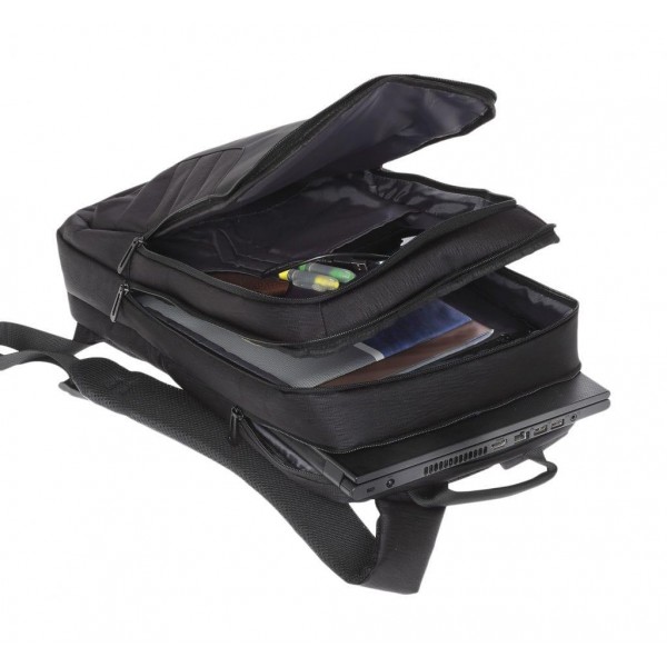 Τσάντα Πλάτης Laptop 15.6'' Diplomat KN85 Μαύρο