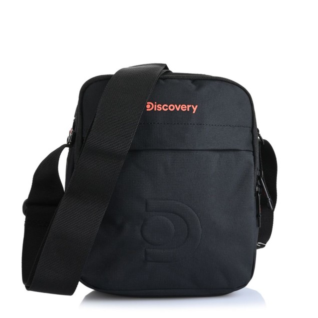 Τσαντάκι Ανδρικό Ώμου Discovery Geyser D01209-06 Μαύρο