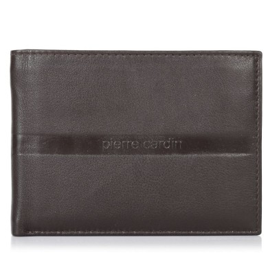 Πορτοφόλι Ανδρικό Δέρμα Pierre Cardin PC1224 Καφέ ΑΝΔΡΙΚΑ