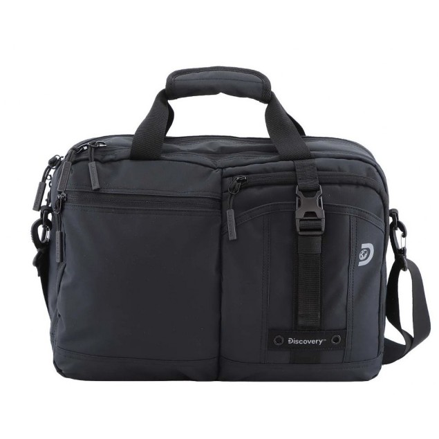 Χαρτοφύλακας Laptop 15,6'' Discovery Shield D00114-06 Μαύρο Χαρτοφύλακες