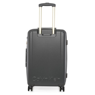 Βαλίτσα Μεσαία 67εκ Calvin Klein Big Monogram LH418BM2 Ανθρακί hover
