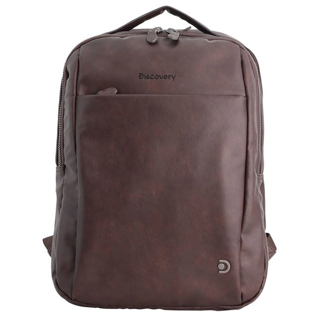 Τσάντα Πλάτης Laptop 15.6'' Discovery Heritage D03358-97 Καφέ