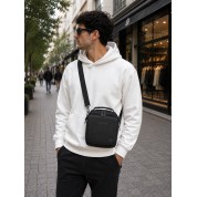 Τσαντάκι Ανδρικό Ώμου Discovery Heritage D03350-06 Μαύρο