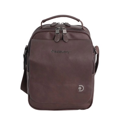 Τσαντάκι Ανδρικό Ώμου Discovery Heritage D03350-97 Καφέ