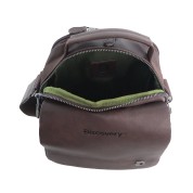 Τσαντάκι Ανδρικό Ώμου Discovery Heritage D03350-97 Καφέ