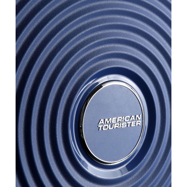 Βαλίτσα Καμπίνας 55εκ American Tourister Soundbox 88472-1552 Μπλε