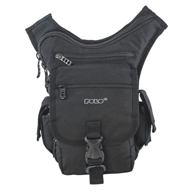 Τσαντάκι μέσης-ποδιού όπλου Polo Shoulder Gun 908104-2000 Μαύρο Τσάντες