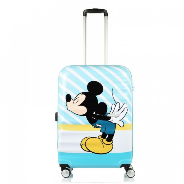 Βαλίτσα Μεσαία 67εκ. American Tourister Disney Wavebreaker 85670-8624 Mickey Blue Kiss