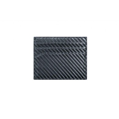 Καρτοθήκη Δέρμα Tru Virtu Wallet Soft 17104000418 Μαύρο Carbon hover